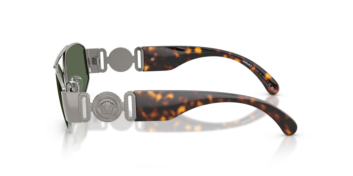 Versace 0VE2287 100171 58 Gunmetal/ Dark Green
