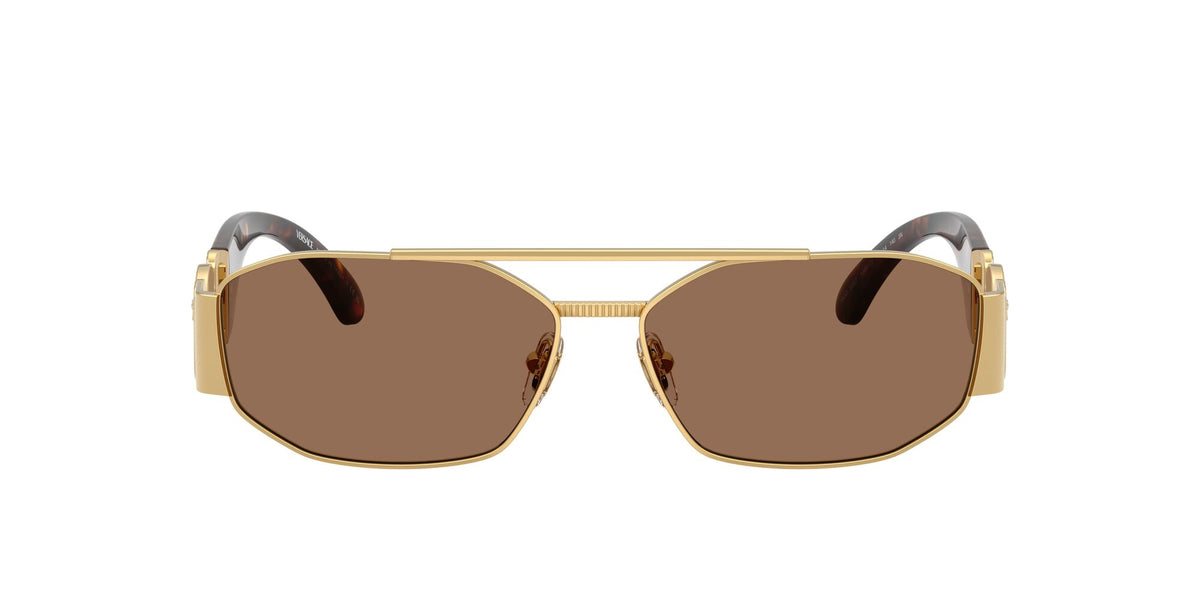 Versace 0VE2287 100273 58 Gold/ Dark Brown