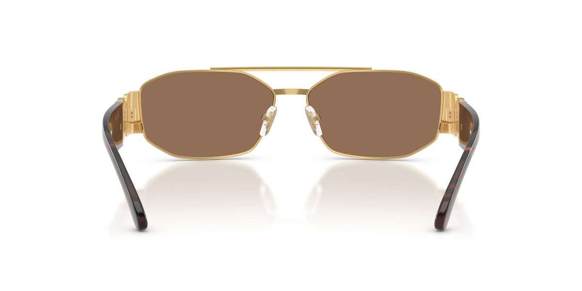Versace 0VE2287 100273 58 Gold/ Dark Brown