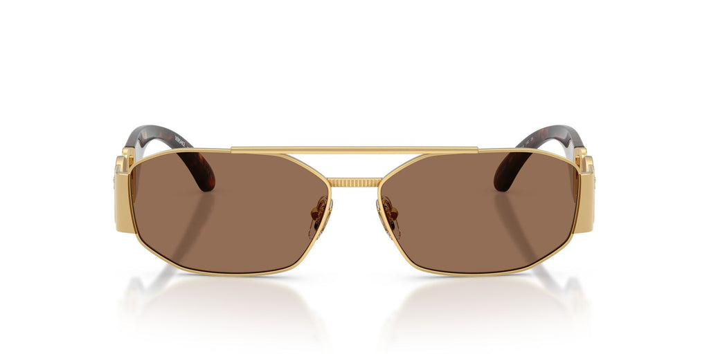 Versace 0VE2287 100273 58 Gold/ Dark Brown