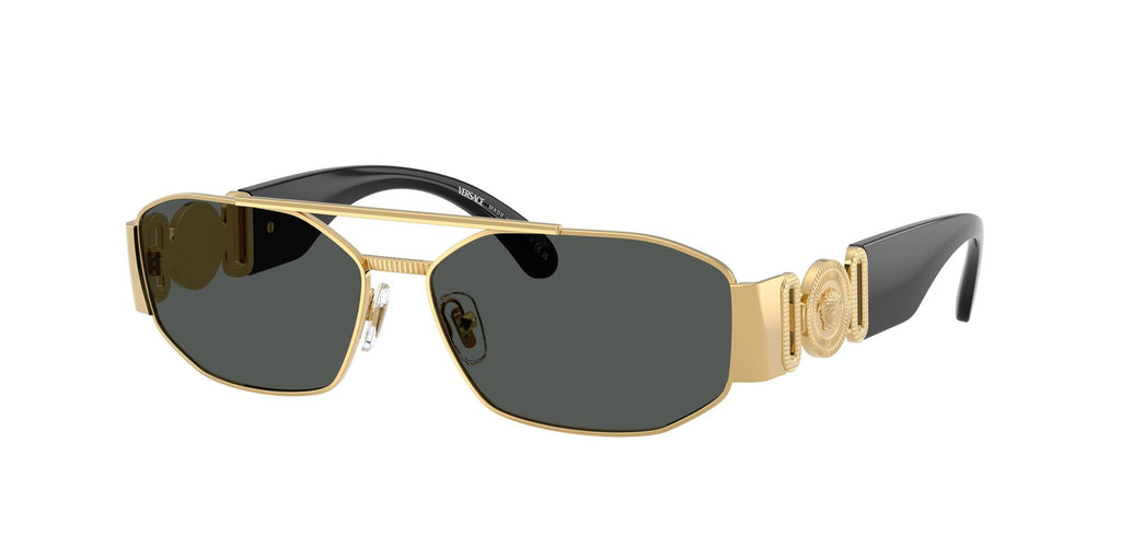 Versace 0VE2287 100287 58 Gold/ Dark Grey