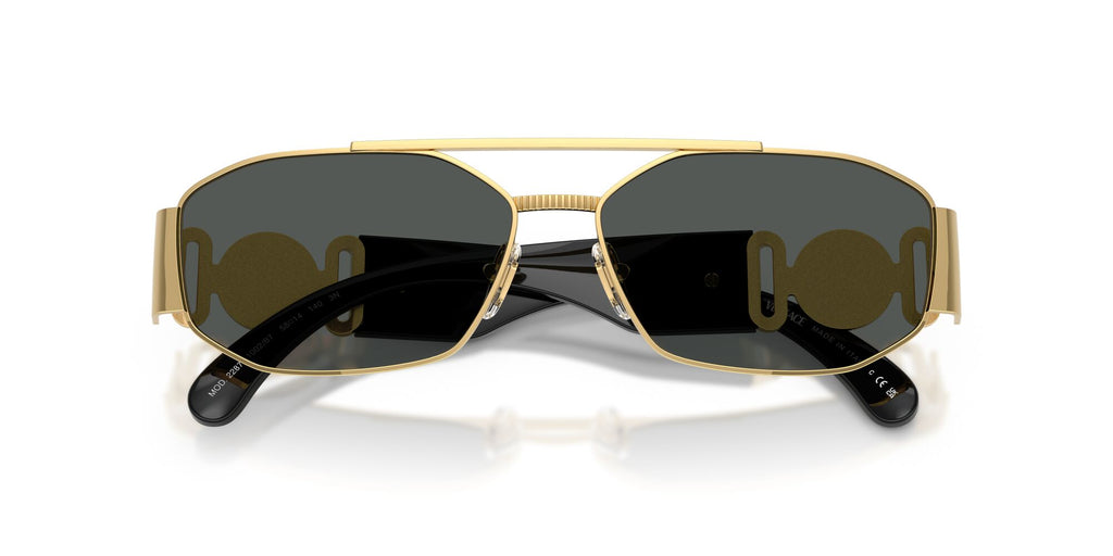Versace 0VE2287 100287 58 Gold/ Dark Grey