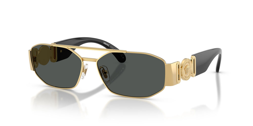 Versace 0VE2287 100287 58 Gold/ Dark Grey