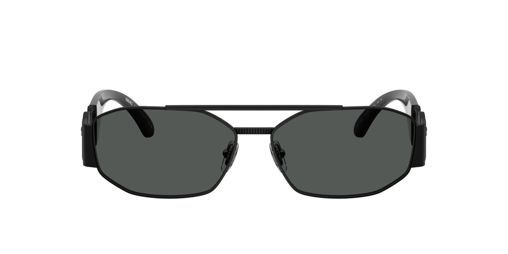 Versace 0VE2287 126187 58 Matte Black/ Dark Grey