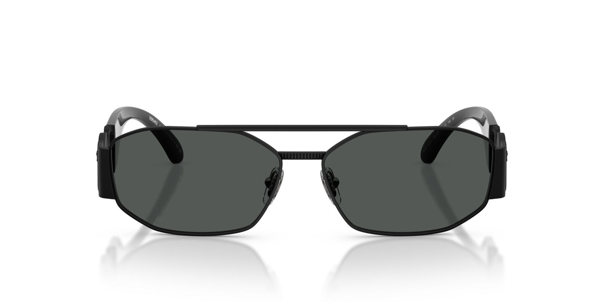 Versace 0VE2287 126187 58 Matte Black/ Dark Grey
