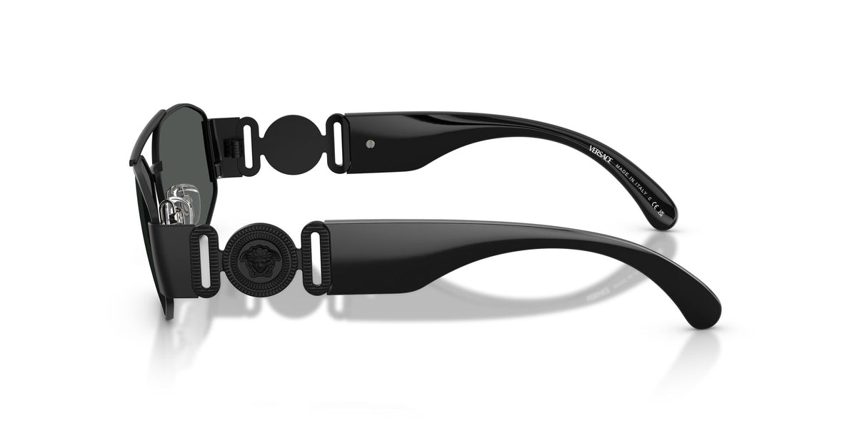 Versace 0VE2287 126187 58 Matte Black/ Dark Grey