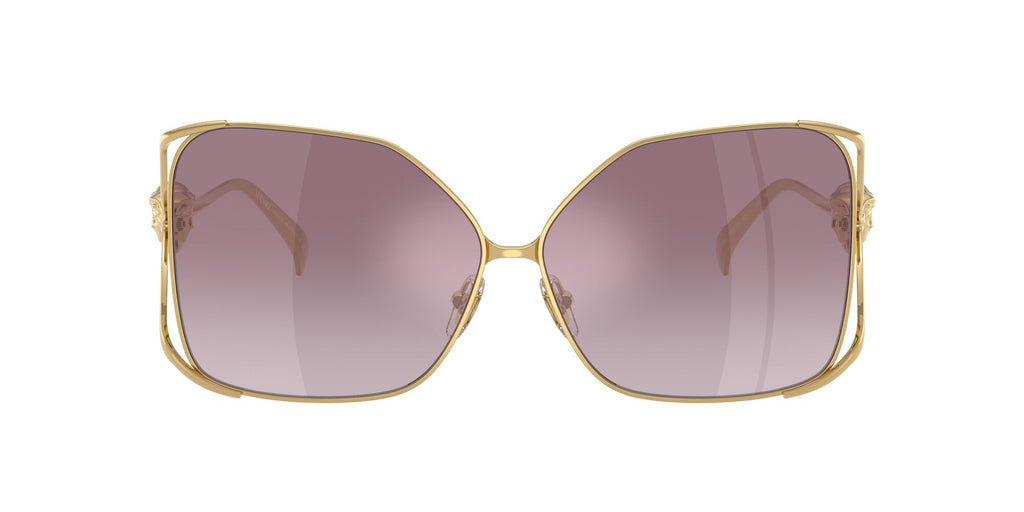 Versace 0VE2288 10026X 62 Gold/ Gradient Violet Mirror Silver