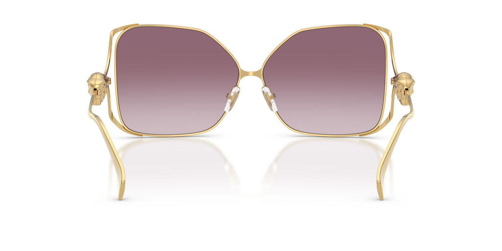 Versace 0VE2288 10026X 62 Gold/ Gradient Violet Mirror Silver