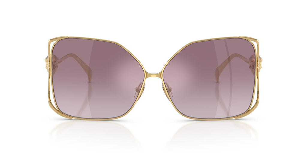 Versace 0VE2288 10026X 62 Gold/ Gradient Violet Mirror Silver