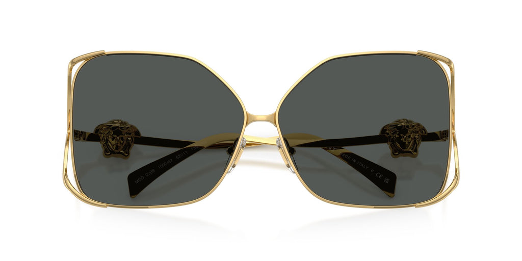 Versace 0VE2288 100287 62 Gold/ Dark Grey