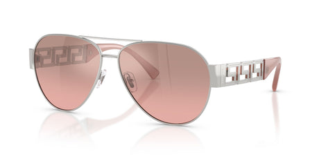 Versace 0VE2289 10017E 61 Silver/ Pink Mirror Silver Gradient