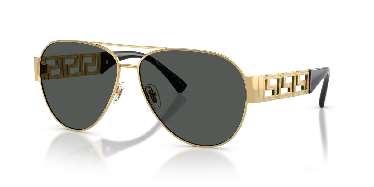 Versace 0VE2289 100287 61 Gold/ Dark Grey