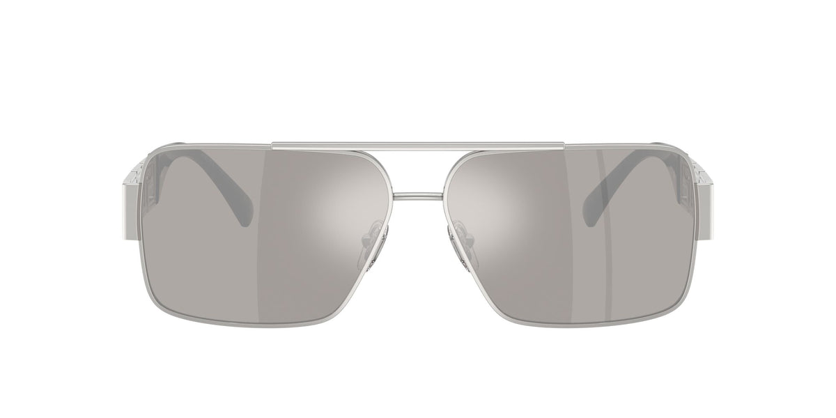 Versace 0VE2290 10016G 61 Silver/ Light Grey Mirror Silver 80