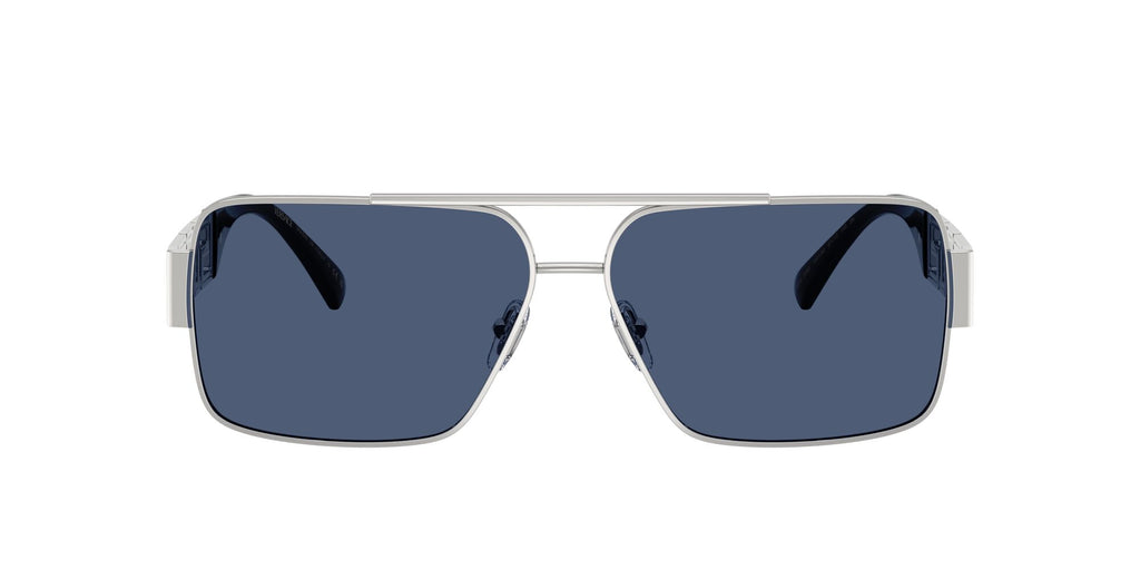 Versace 0VE2290 100180 61 Silver/ Dark Blue