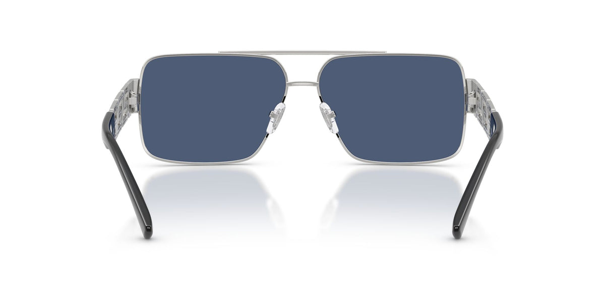 Versace 0VE2290 100180 61 Silver/ Dark Blue
