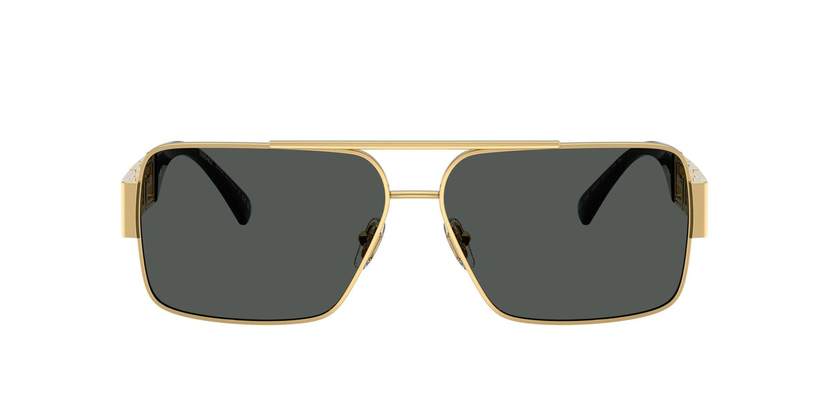Versace 0VE2290 100287 61 Gold/ Dark Grey