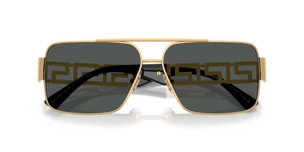 Versace 0VE2290 100287 61 Gold/ Dark Grey