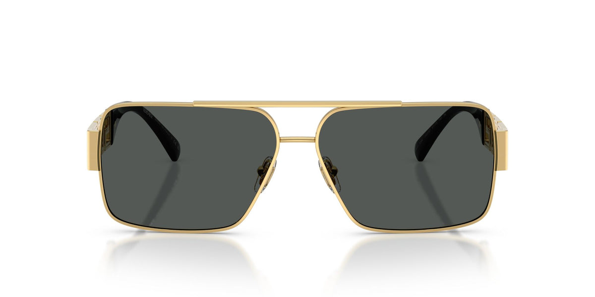 Versace 0VE2290 100287 61 Gold/ Dark Grey