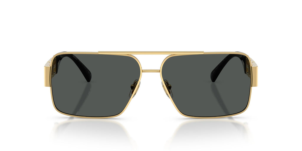 Versace 0VE2290 100287 61 Gold/ Dark Grey