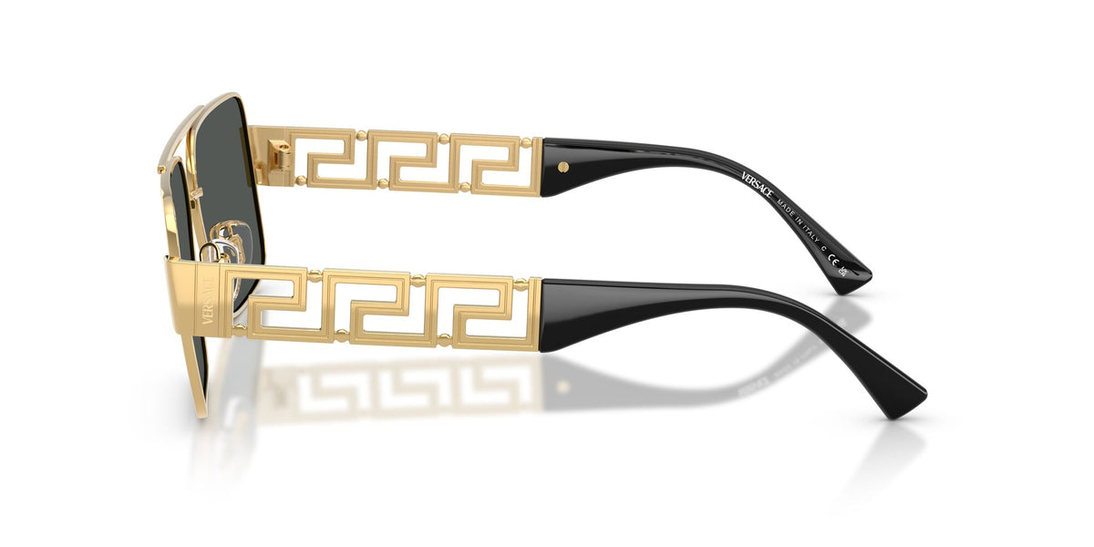 Versace 0VE2290 100287 61 Gold/ Dark Grey