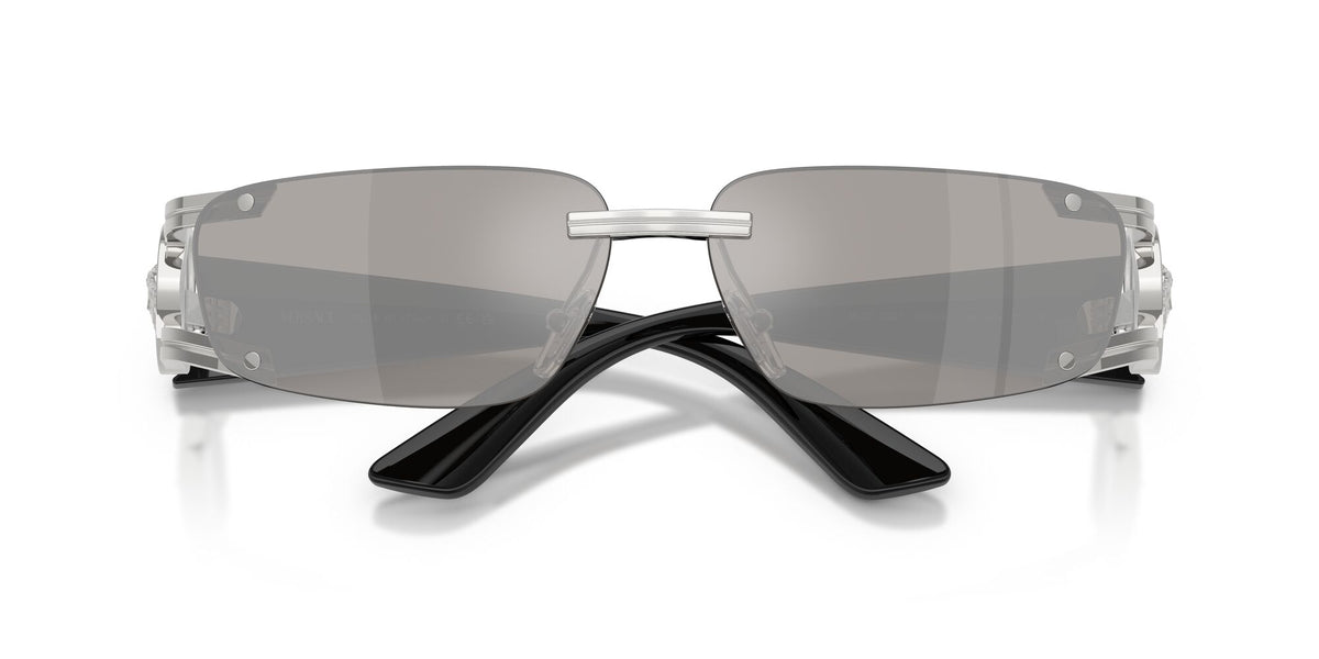 Versace 0VE2291 10016G 59 Silver/ Light Grey Mirror Silver