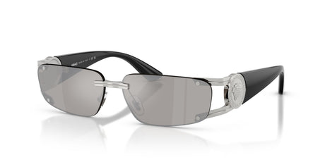Versace 0VE2291 10016G 59 Silver/ Light Grey Mirror Silver