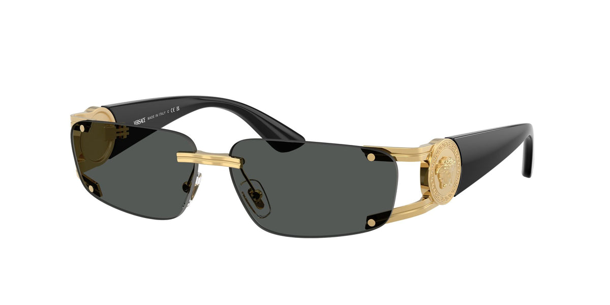 Versace 0VE2291 100287 59 Gold/ Dark Grey