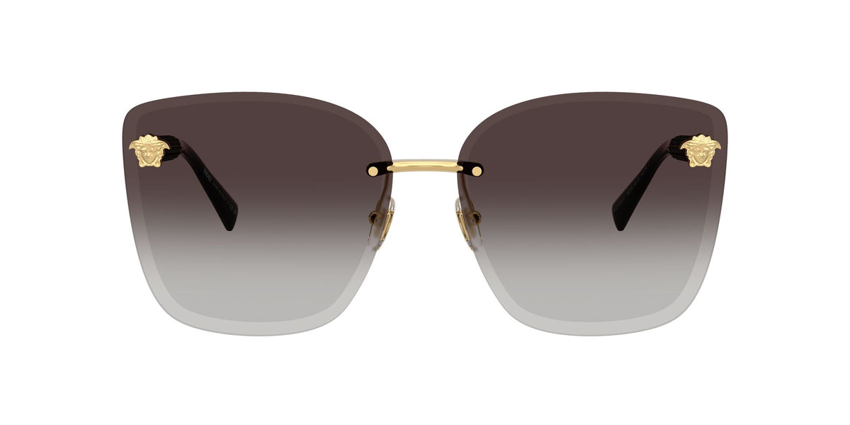 Versace 0VE2292B 10028G 64 Gold/ Grey Gradient