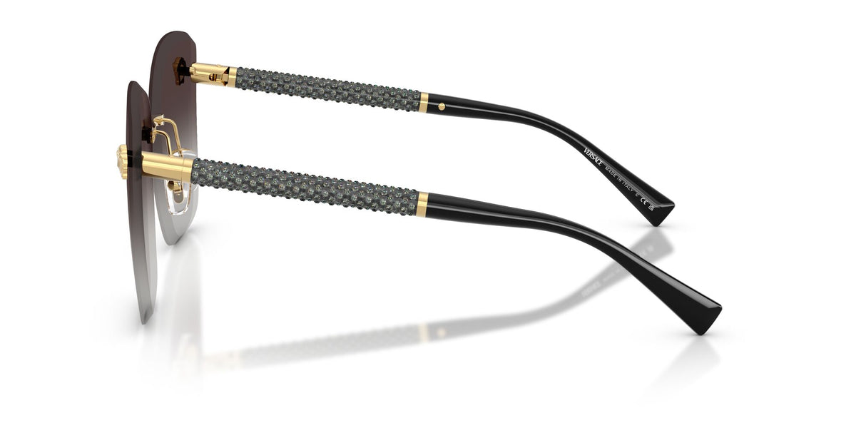 Versace 0VE2292B 10028G 64 Gold/ Grey Gradient