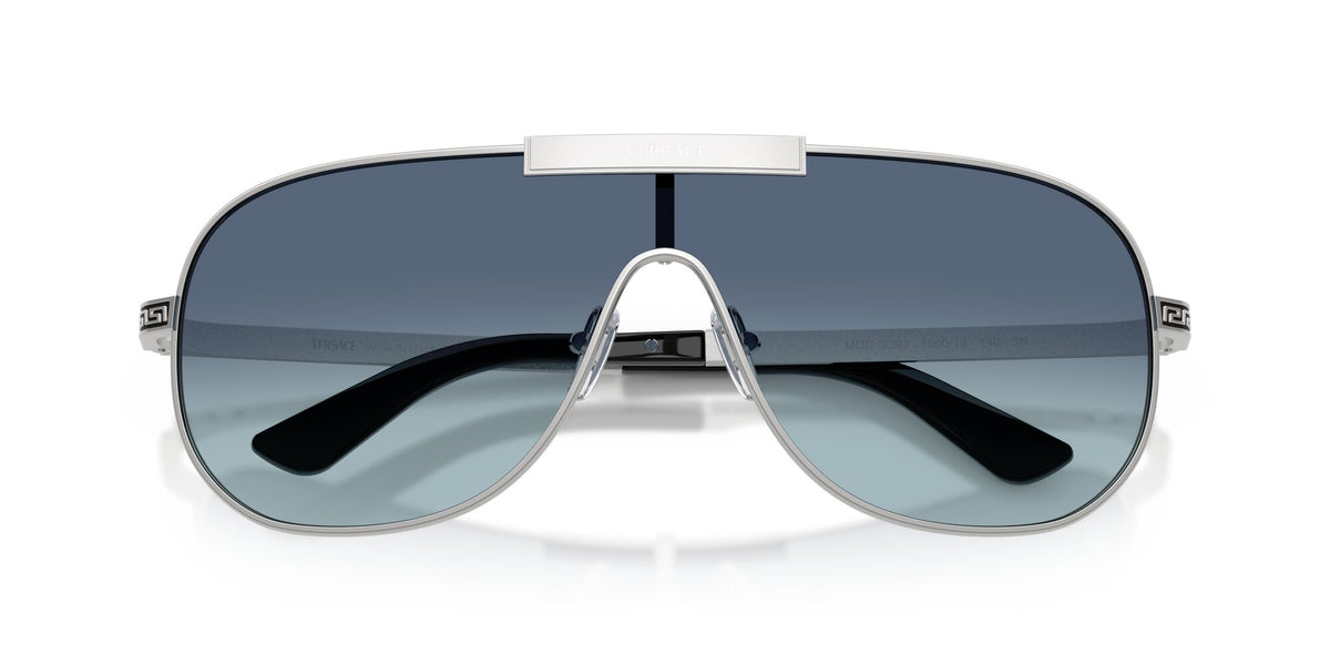 Versace 0VE229310001940 Silver/ Light Blue Gradient Dark Blue