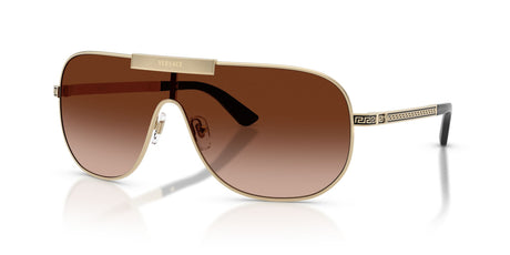 Versace 0VE229312521340 Pale Gold/ Brown Gradient