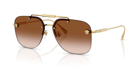 Versace 0VE229610021360 Gold/ Brown Gradient