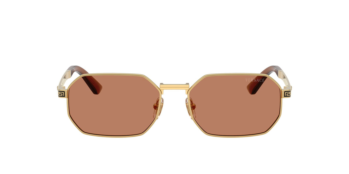 Versace 0VE229710027354 Gold/ Brown