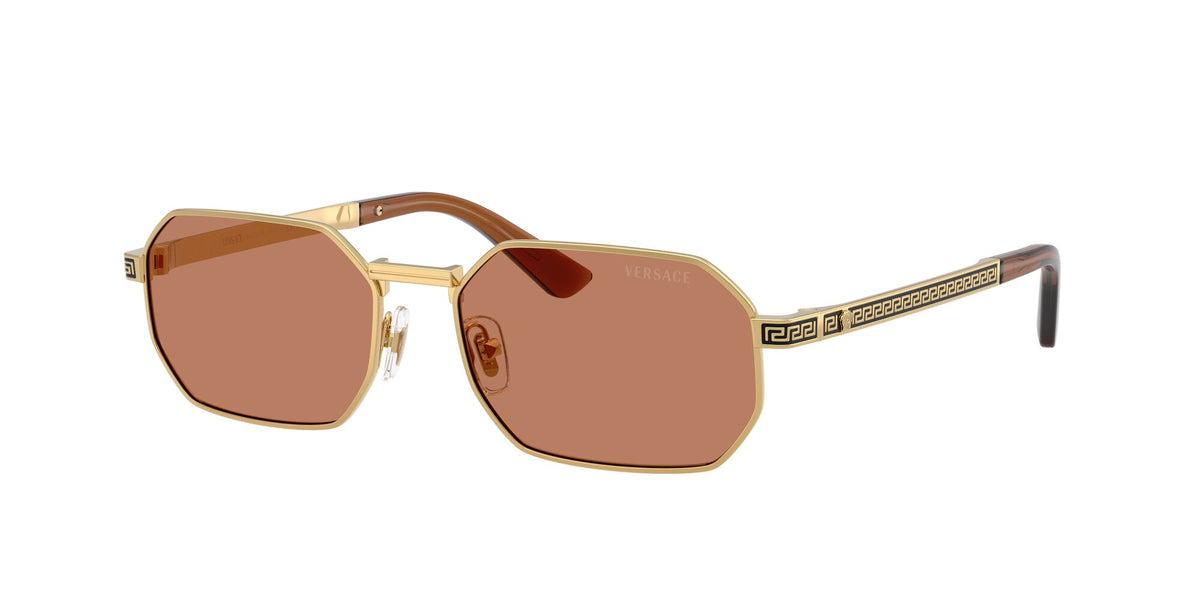 Versace 0VE229710027354 Gold/ Brown
