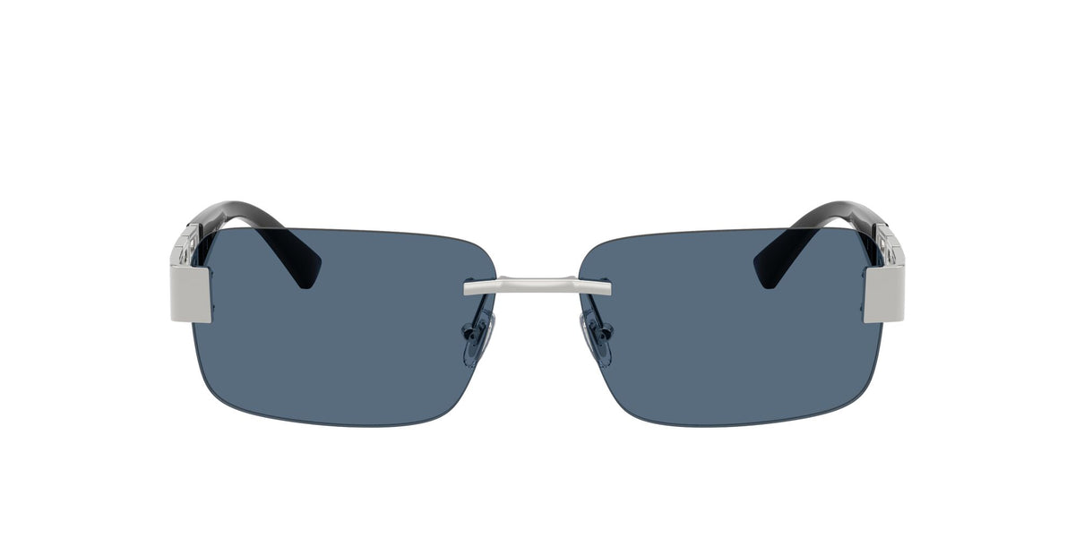 Versace 0VE2298 100180 58 Silver/ Dark Blue