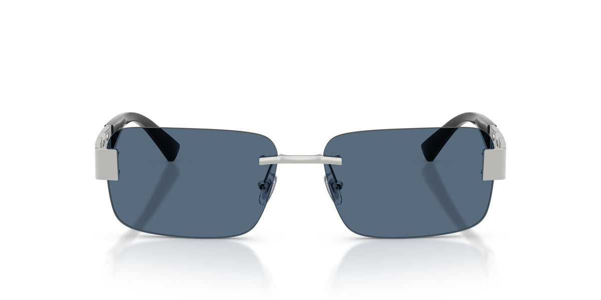 Versace 0VE2298 100180 58 Silver/ Dark Blue