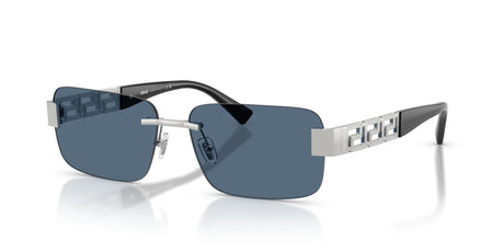 Versace 0VE2298 100180 58 Silver/ Dark Blue