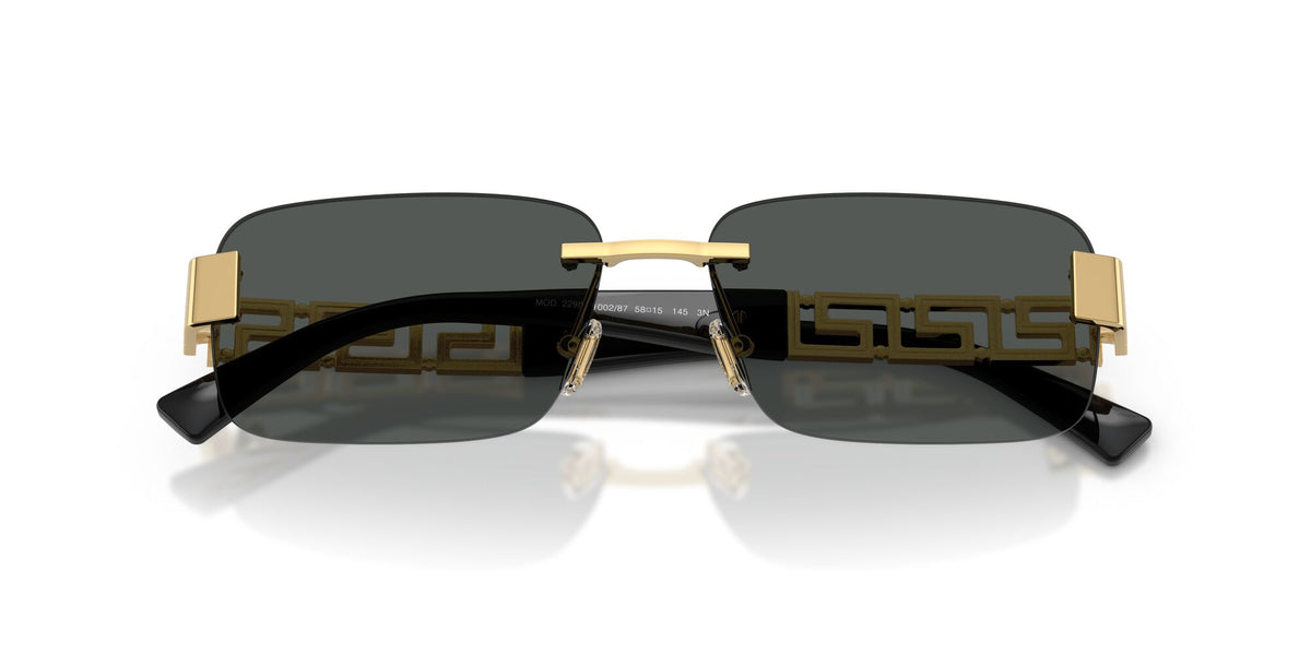 Versace 0VE2298 100287 58 Gold/ Dark Grey