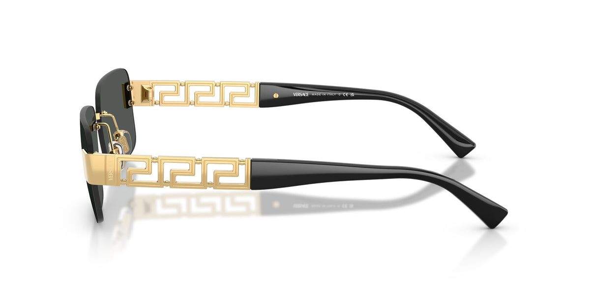 Versace 0VE2298 100287 58 Gold/ Dark Grey