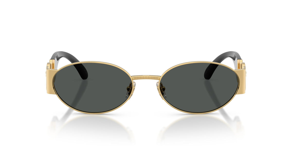 Versace 0VE229910028756 Gold/ Dark Grey