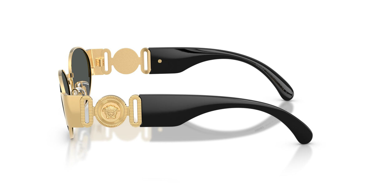 Versace 0VE229910028756 Gold/ Dark Grey