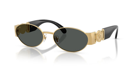 Versace 0VE229910028756 Gold/ Dark Grey