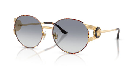 Versace 0VE230315257954 Gold - Havana/ Clear Gradient Blue