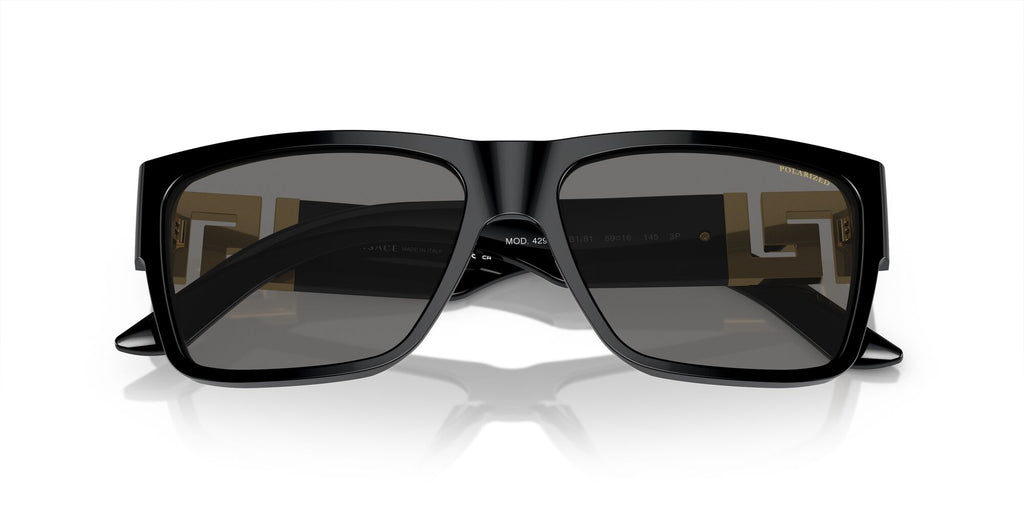 Versace 0VE4296 GB1/81 59 Black/ Dark Grey - Polar