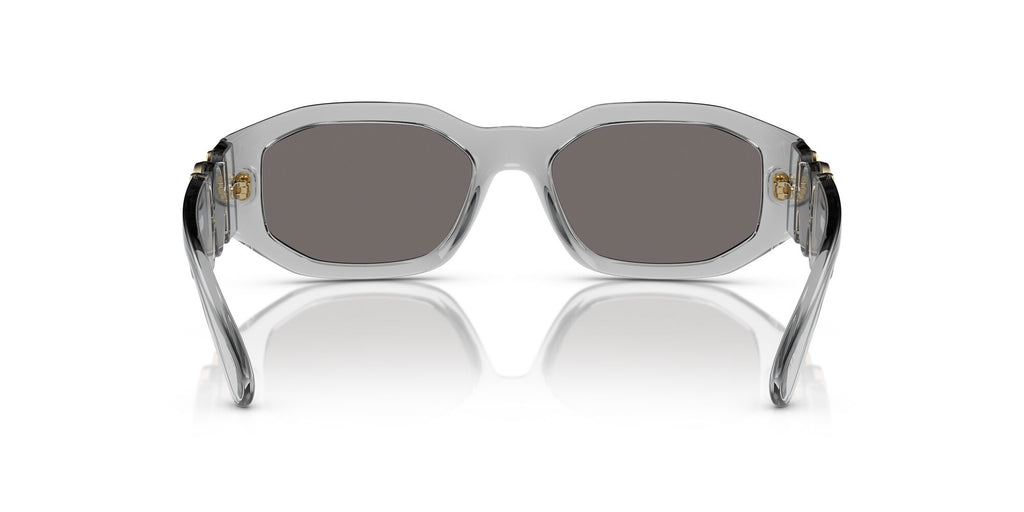 Versace 0VE4361 311/6G 53 Transparent Grey/ Light Grey Mirror Silver 53 / Polycarbonate / Nylon / Nylon