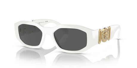 Versace 0VE4361 White Gold/ Dark Grey #401/87 Size: 53 (Category 3N)