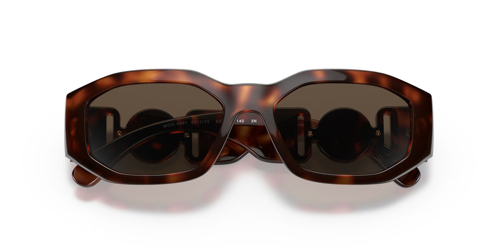 Versace 0VE4361 521773 53 Havana/ Dark Brown