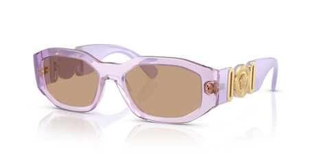 Versace 0VE4361 552663 53 Transparent Levander/ Light Brown