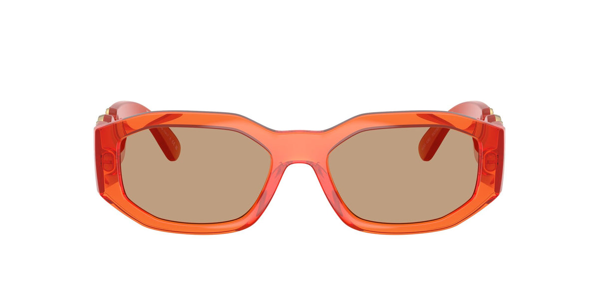 Versace 0VE4361 552763 53 Transparent Papaya/ Light Brown