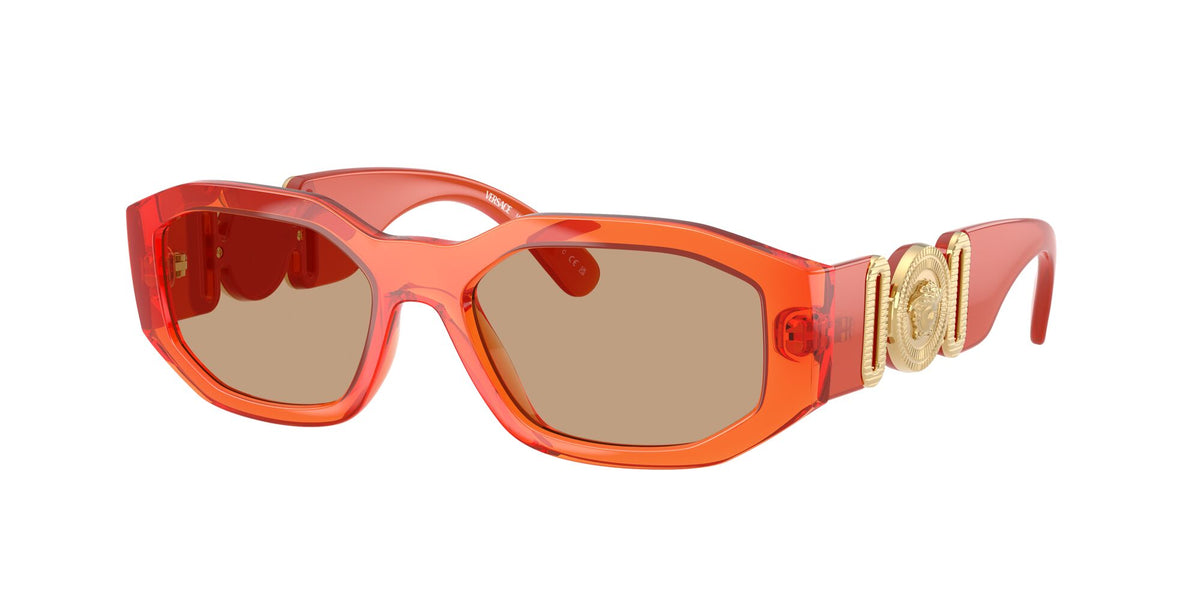 Versace 0VE4361 552763 53 Transparent Papaya/ Light Brown